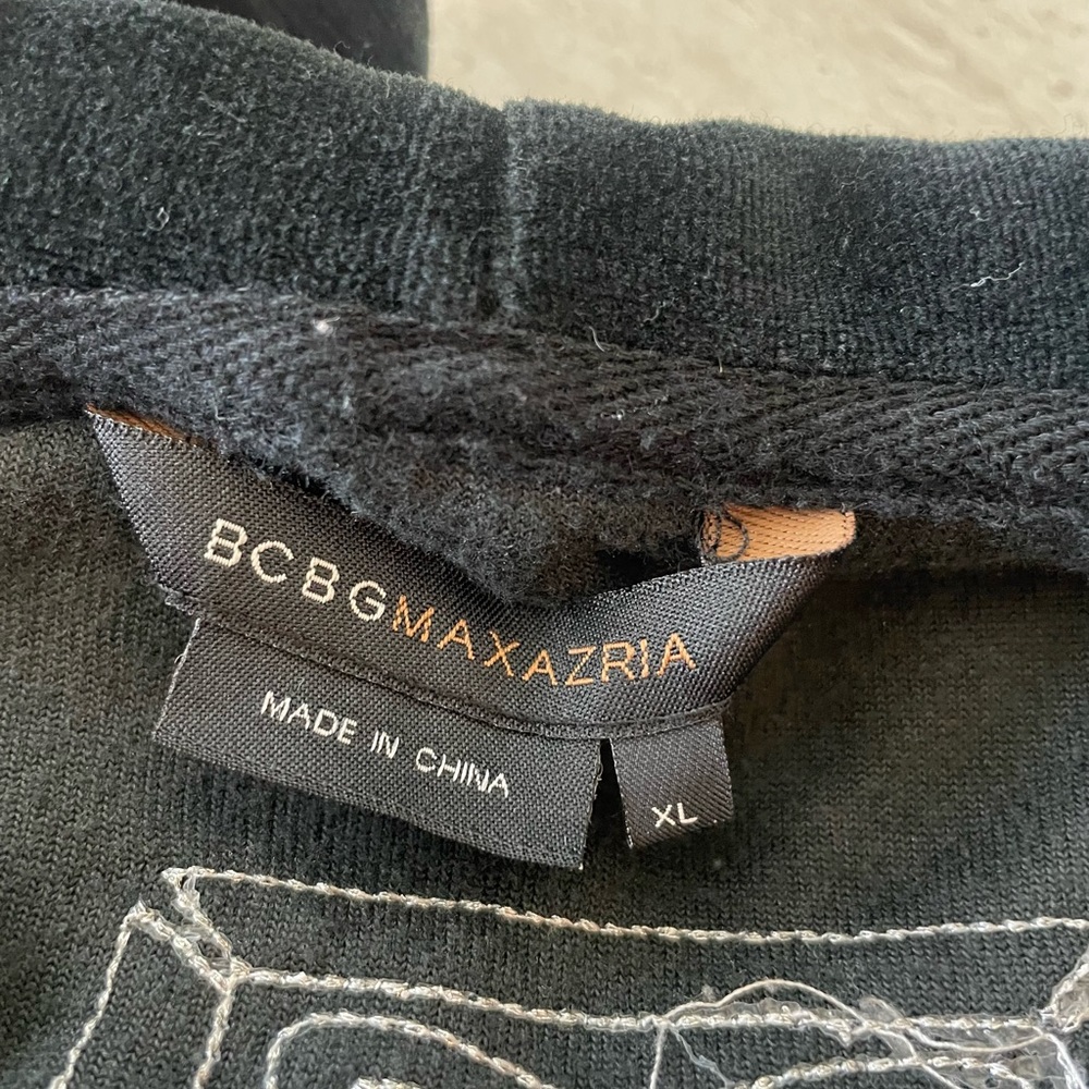 BCBG velvet velour sweater